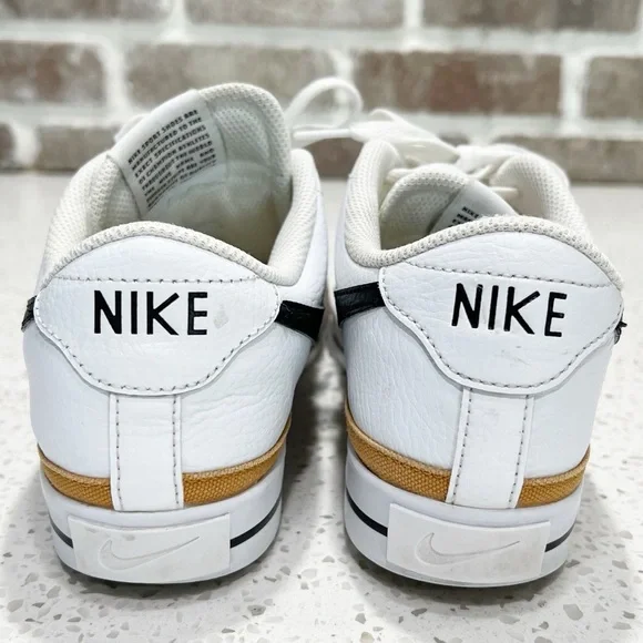 Nike Court Legacy Nature Shoes White Tan Black Women’s 8 athletic sneakers - Picture 4 of 14